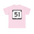 WIS 51 (Wisconsin) (Road Sign) T-Shirt