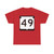 WIS 49 (Wisconsin) (Road Sign) T-Shirt