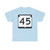 WIS 45 (Wisconsin) (Road Sign) T-Shirt