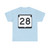 WIS 28 (Wisconsin) (Road Sign) T-Shirt