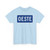 West plate small blue es (Puerto Rico) (Road Sign) T-Shirt