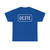 West plate small blue es (Puerto Rico) (Road Sign) T-Shirt