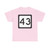 WV-43 (Virginia) (Road Sign) T-Shirt