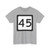 WV-45 (Virginia) (Road Sign) T-Shirt