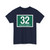 Washington Township Route 32 Paulding County Ohio (Ohio) (Road Sign) T-Shirt