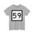 WV-59 (Virginia) (Road Sign) T-Shirt
