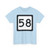 WV-58 (Virginia) (Road Sign) T-Shirt