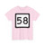 WV-58 (Virginia) (Road Sign) T-Shirt