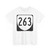 Virginia 263 1980 (Virginia) (Road Sign) T-Shirt