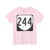 Virginia 244 1980 (Virginia) (Road Sign) T-Shirt