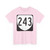 Virginia 243 1980 (Virginia) (Road Sign) T-Shirt