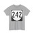 Virginia 242 1980 (Virginia) (Road Sign) T-Shirt