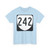 Virginia 242 1980 (Virginia) (Road Sign) T-Shirt