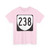 Virginia 238 1980 (Virginia) (Road Sign) T-Shirt