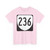 Virginia 236 1980 (Virginia) (Road Sign) T-Shirt