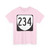Virginia 234 1980 (Virginia) (Road Sign) T-Shirt