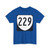 Virginia 229 1980 (Virginia) (Road Sign) T-Shirt