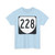 Virginia 228 1980 (Virginia) (Road Sign) T-Shirt