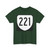 Virginia 221 1980 (Virginia) (Road Sign) T-Shirt
