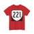 Virginia 221 1980 (Virginia) (Road Sign) T-Shirt