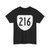 Virginia 216 1980 (Virginia) (Road Sign) T-Shirt