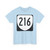 Virginia 216 1980 (Virginia) (Road Sign) T-Shirt