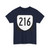 Virginia 216 1980 (Virginia) (Road Sign) T-Shirt