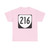 Virginia 216 1980 (Virginia) (Road Sign) T-Shirt