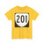 Virginia 201 1980 (Virginia) (Road Sign) T-Shirt