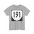Virginia 191 1980 (Virginia) (Road Sign) T-Shirt