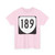 Virginia 189 1980 (Virginia) (Road Sign) T-Shirt