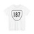 Virginia 187 1956 (Virginia) (Road Sign) T-Shirt