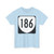 Virginia 186 1980 (Virginia) (Road Sign) T-Shirt