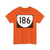 Virginia 186 (Virginia) (Road Sign) T-Shirt