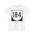 Virginia 184 1980 (Virginia) (Road Sign) T-Shirt