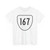 Virginia 167 1956 (Virginia) (Road Sign) T-Shirt