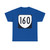 Virginia 160 1980 (Virginia) (Road Sign) T-Shirt
