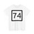 WV-74 (Virginia) (Road Sign) T-Shirt