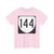 Virginia 144 1980 (Virginia) (Road Sign) T-Shirt