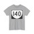 Virginia 140 (Virginia) (Road Sign) T-Shirt