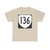 Virginia 136 1980 (Virginia) (Road Sign) T-Shirt