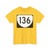 Virginia 136 (Virginia) (Road Sign) T-Shirt