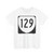 Virginia 129 1980 (Virginia) (Road Sign) T-Shirt