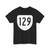 Virginia 129 1980 (Virginia) (Road Sign) T-Shirt