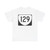 Virginia 129 (Virginia) (Road Sign) T-Shirt