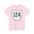 Virginia 124 1956 (Virginia) (Road Sign) T-Shirt