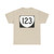 Virginia 123 (Virginia) (Road Sign) T-Shirt