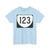 Virginia 123 (Virginia) (Road Sign) T-Shirt