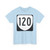 Virginia 120 1980 (Virginia) (Road Sign) T-Shirt