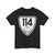 Virginia 114 1924 (Virginia) (Road Sign) T-Shirt